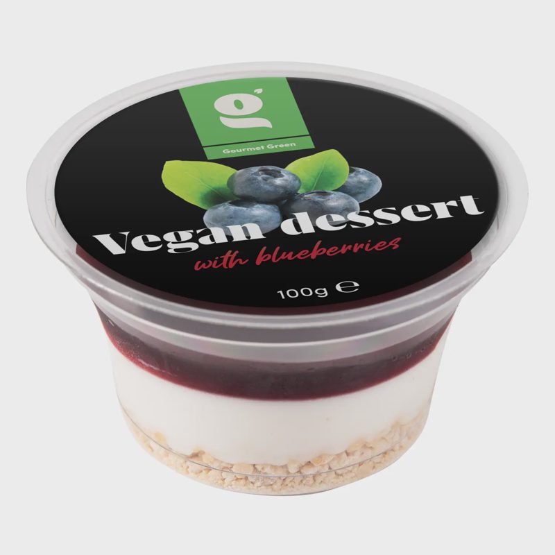 Veg. desertas su mėlyn. GOURMET GREEN, 100 g