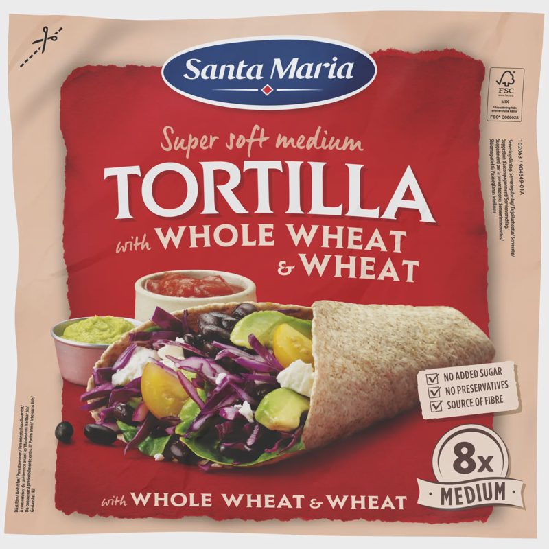 Tortilijos viso gr. SANTA MARIA, 8 vnt, 320 g
