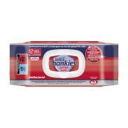 Wet Hankies Υγρά Μαντήλια Αντιβακτηριδιακά Extra Safe 63τεμ