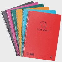 Τετράδιο Cosmos Σπιράλ Α4 4 Θέματα