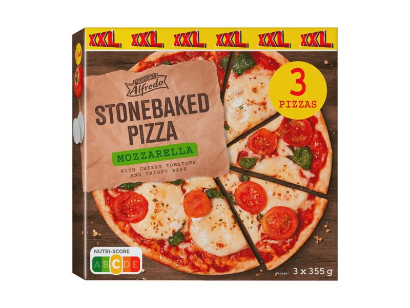 Steinofenpizza Mozzarella XXL