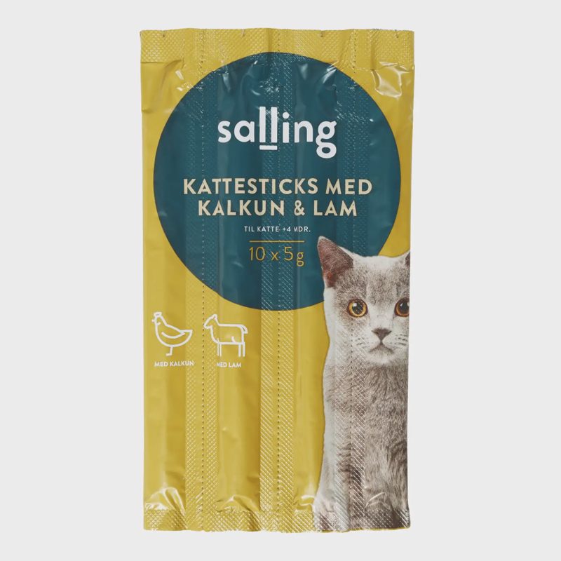 Užk. katėms su kal. ir ėriena SALLING, 60 g