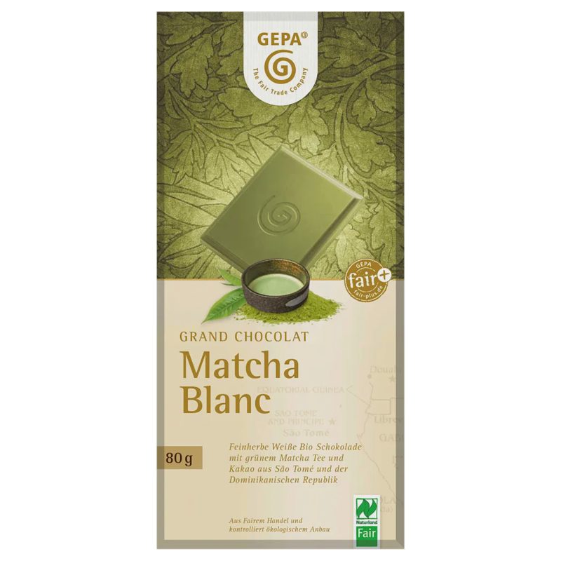 gepa Grand Chocolat Matcha Blanc