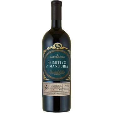 Vīns IL CAPOLAVORO Primitivo di Manduria 15% 0,75L