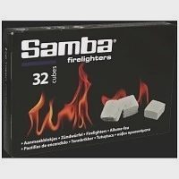Samba Προσάναμμα Κύβοι Λευκοί 270gr 32τεμ