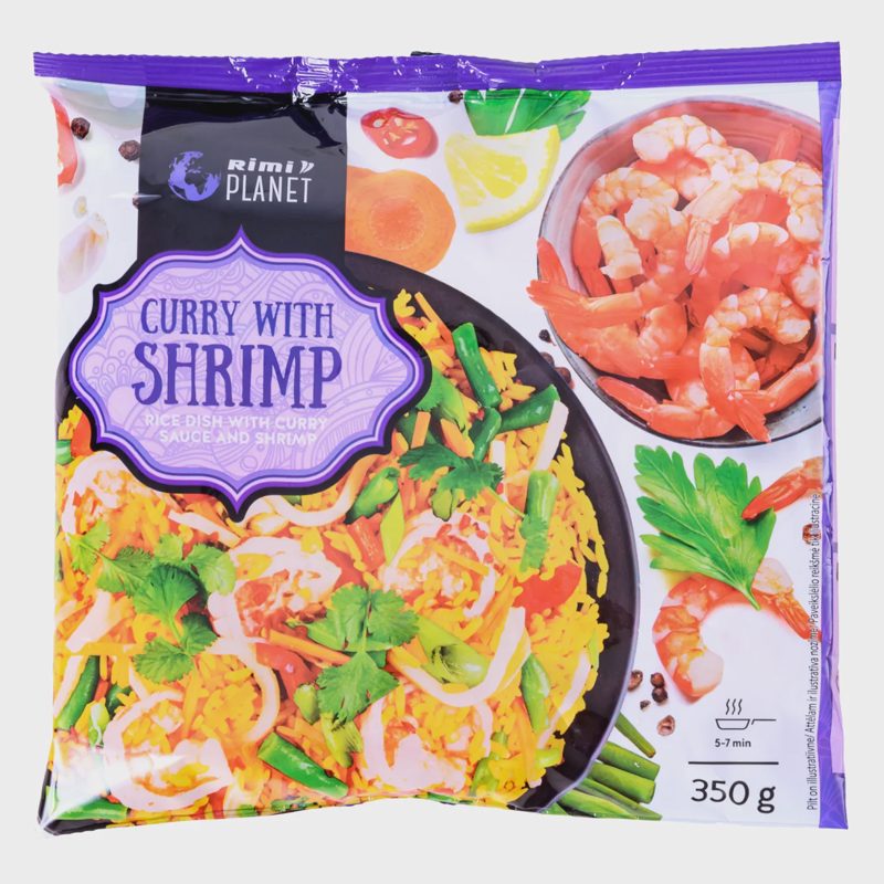 Ryžių pat. su kario pad. ir krev. RIMI, 350 g