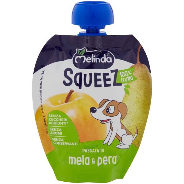 # SQUEEZ MELINDA MELA-PERA 90g