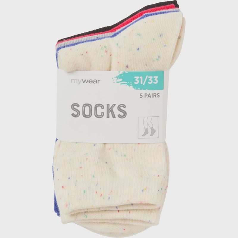 Vaik. kojinės MYWEAR BORRBY 5 p., 31/33, SS26