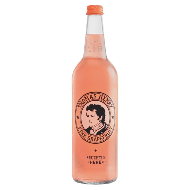 Gazuotas gaivusis gėrimas THOMAS HENRY PINK GRAPEFRUIT, 750 ml