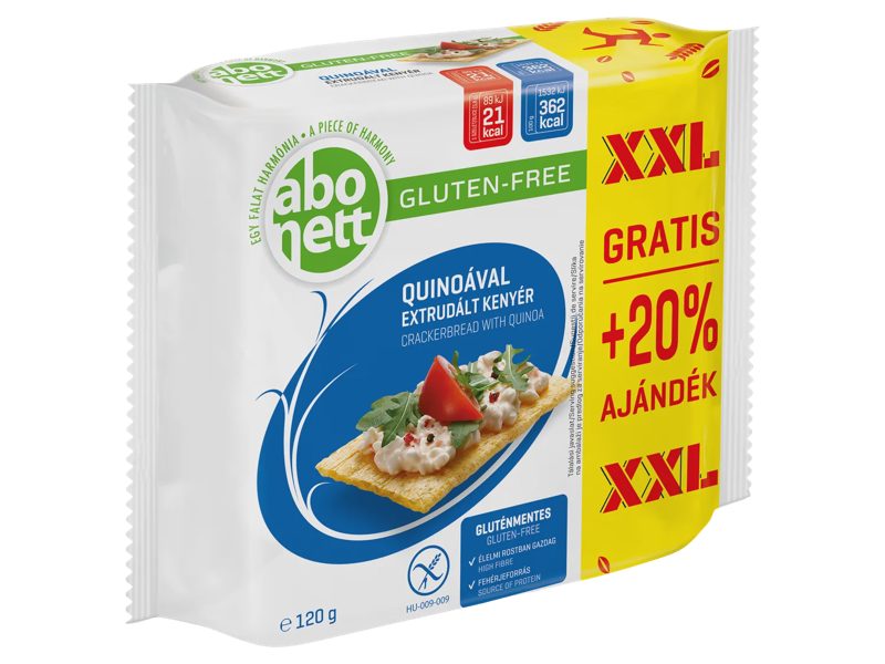 Extrudált kenyér