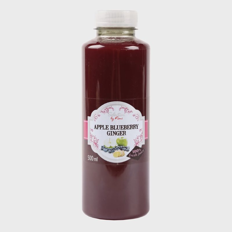 Obuol. mėlynių ir imbiero sultys RIMI, 500ml