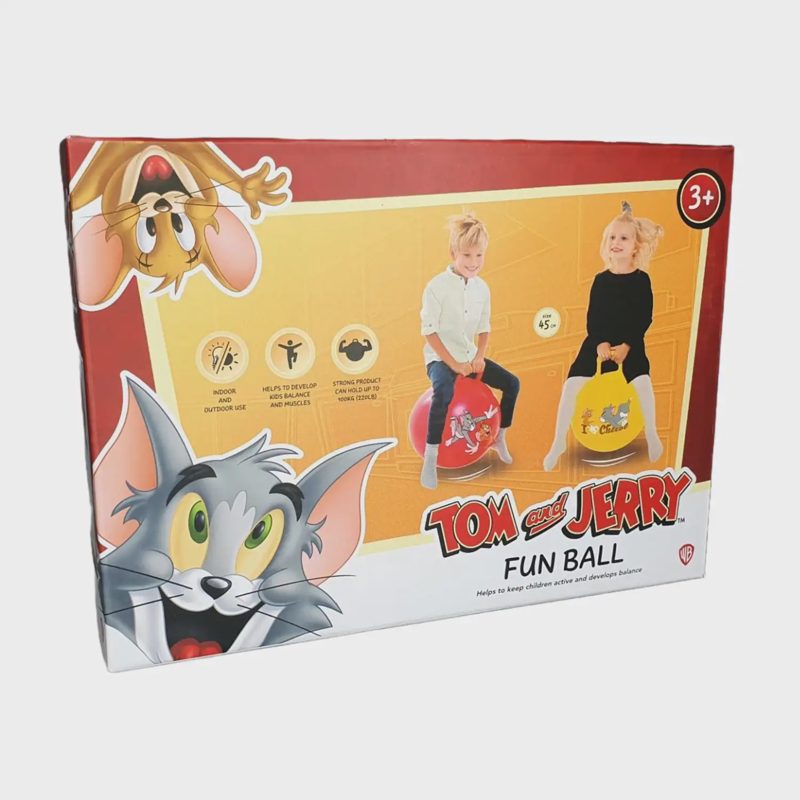 Šokinėjimo kamuolys Fun Ball Tomas ir Dž