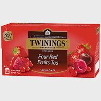 Twinings Four Red Fruits 50gr 25 Φακελάκια