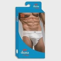 Diana Slip Ανδρικό Λευκό Βαμβακερό Ελαστικό (S-M-L-XL)