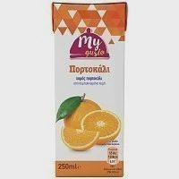 My Gusto Χυμός Πορτοκάλι 250ml