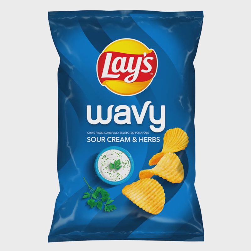 Gr. žolelių sk. bulvių traškučiai LAYS, 120 g
