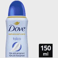 Dove Advanced Talco Σπρέι Αποσμητικό Σώματος 150ml