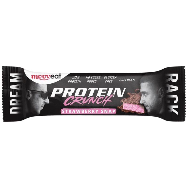 Mooveat Mπάρες Πρωτεΐνης Crunch 30% Strawberry Snap 65gr
