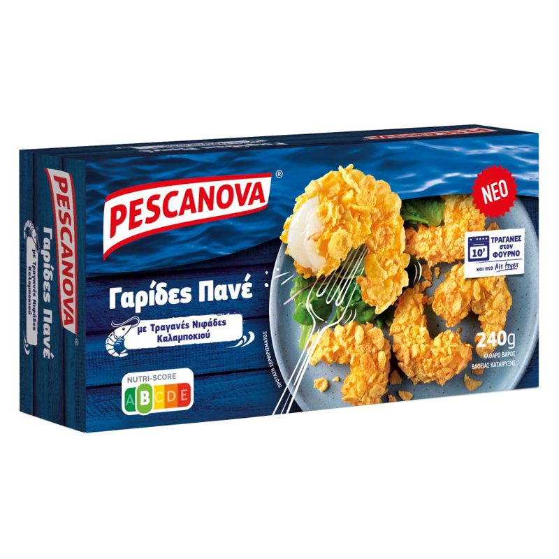 Pescanova Γαρίδες Πανέ Κατεψυγμένες 240gr