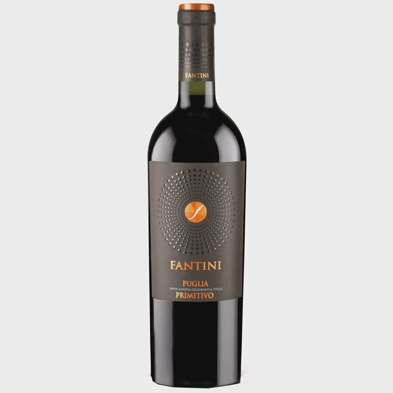 Raud. s. vynas FANTINI PUGLIA, 13,5 %, 0,75 l