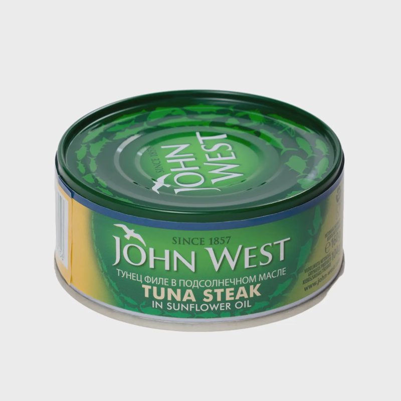 Tunai saulėgrąžų aliejuje JOHN WEST, 160 g