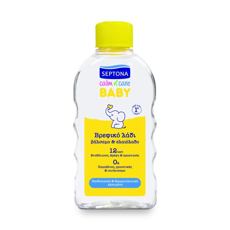 Septona Βρεφικό Λάδι Βάλσαμο & Λεβάνυα 200ml