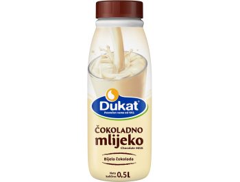 Dukat Čokoladno mlijeko Bijela čokolada 0,5 L