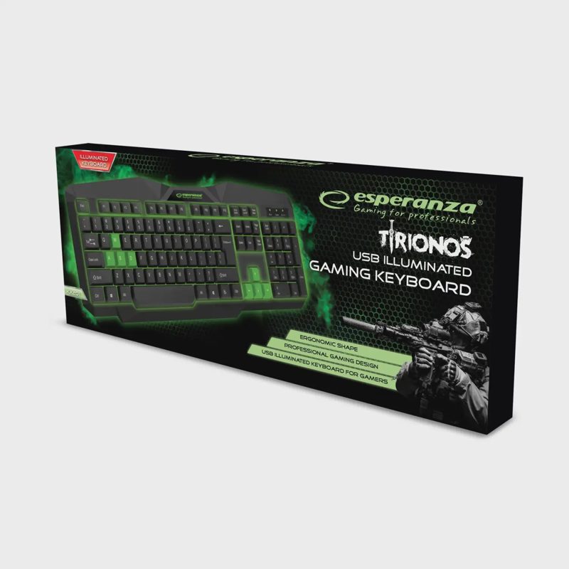 USB žaidimų klaviatūra "Tirions"