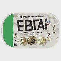 Έβγα Παγωτό Φουντούκι Κακάο Μπισκότο 1350gr 2700ml