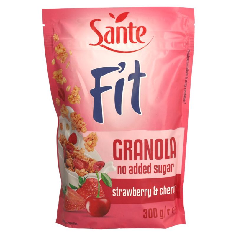 Sante Granola fit s jagodom i malinom 300 g
