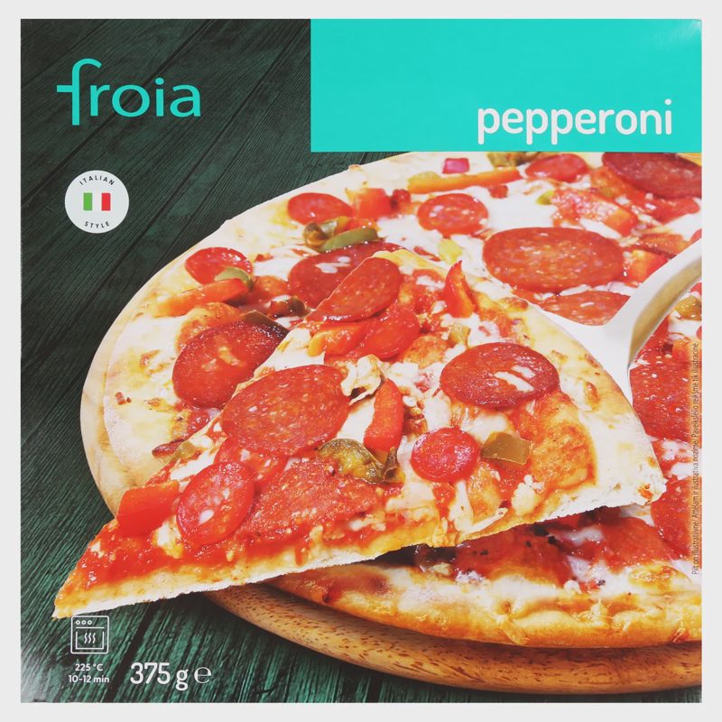 Pica su pepperoni, sūriu, RIMI FROIA, 375 g