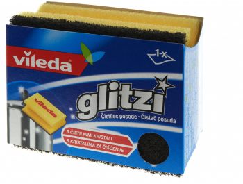 Vileda glitzi spužva za posuđe 1 kom