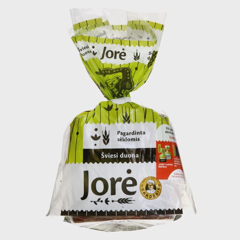 Balta duona su sėklomis JORĖ, 280g