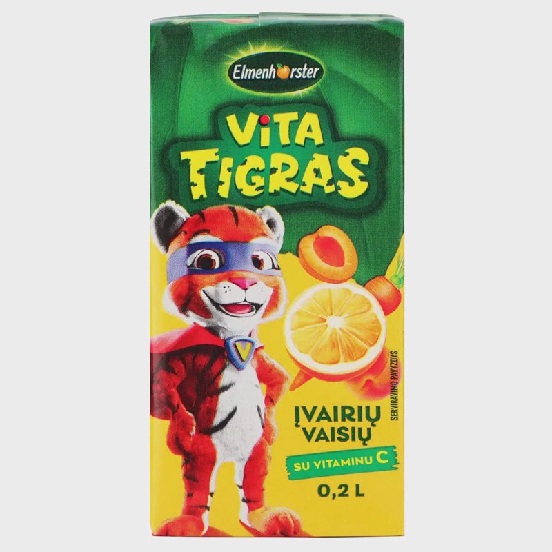 Įv. vaisių gėrimas ELMENHORSTER VITA, 0,2 l