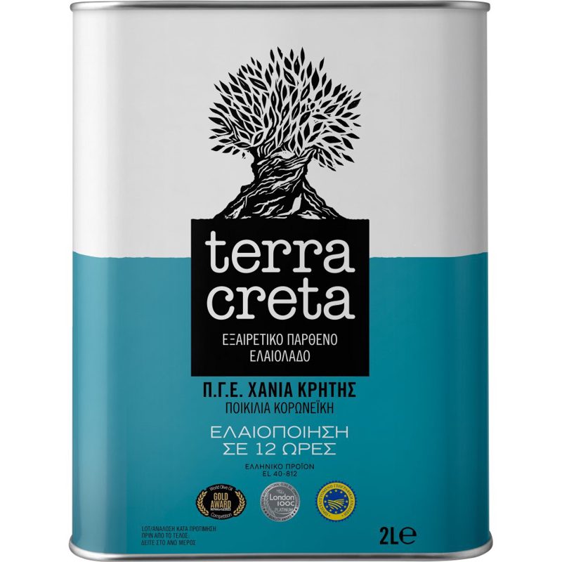 Terra Creta Εξαιρετικό Παρθένο Ελαιόλαδο 2lt