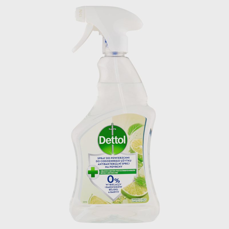 Dettol Surface Cleaner Lime & Mint Αντλία 500ml
