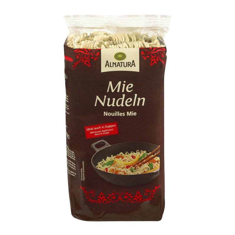 Alnatura Mie Nudeln ideal auch in Suppen