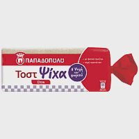 Παπαδοπούλου Τοστ Ψίχα Σίτου 450gr