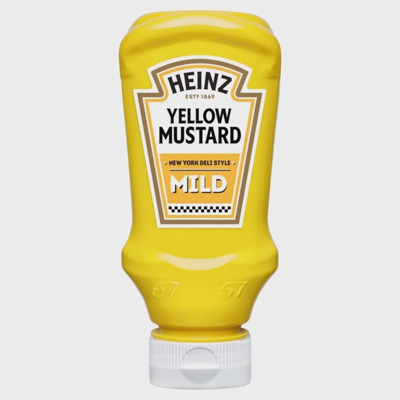Gelt. garstyčių švelnus padažas HEINZ, 240 g