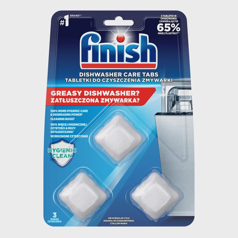 Ind. nuosėd. valikl. FINISH DISHWASHER, 3vnt.