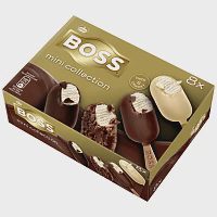 Boss Multipack Παγωτό Mini Collection Ξυλάκια 8τεμ 268gr