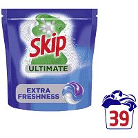 Skip Απορρυπαντικό Πλυντηρίου Κάψουλες Ultimate Freshness 39Mεζ 823g
