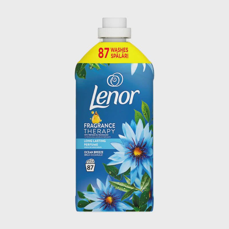 Lenor Fabric Concentrated Conditioner with Ocean Breeze 87 Washes 1827 ml