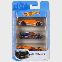 Hot Wheels Αυτοκινητάκια Σετ 3τεμαχίων