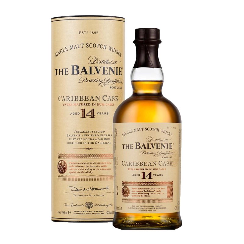 Balvenie 14yo Caribbean Cask Single Malt Scotch Whisky
