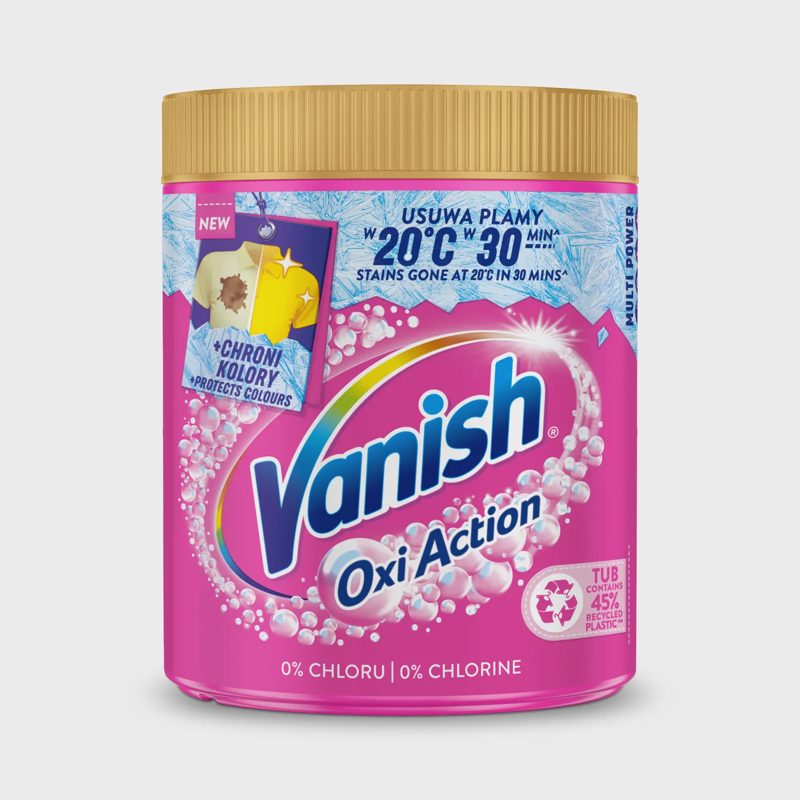 Sk. dėmių valikl. milteliai VANISH OXI, 970 g