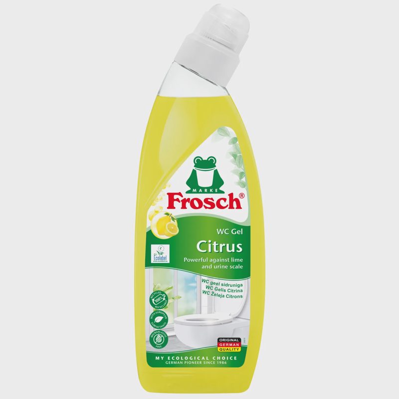 Klozeto valiklis FROSCH su citrina, 750 ml