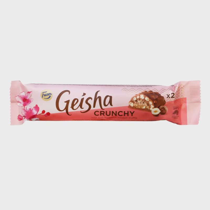 Šok. batonėlis FAZER GEISHA CRUNCHY, 50 g