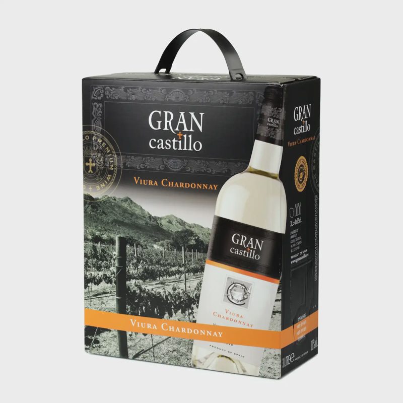 B. p. s. vynas GRAN CASTILLO VIURA, 11 %, 3 l