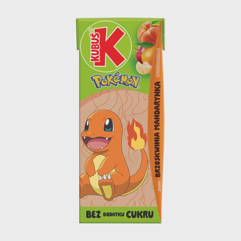 Ob., mand. ir persikų gėrimų KUBUS, 200 ml